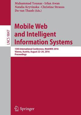 【预订】Mobile Web and Intelligent Informati...