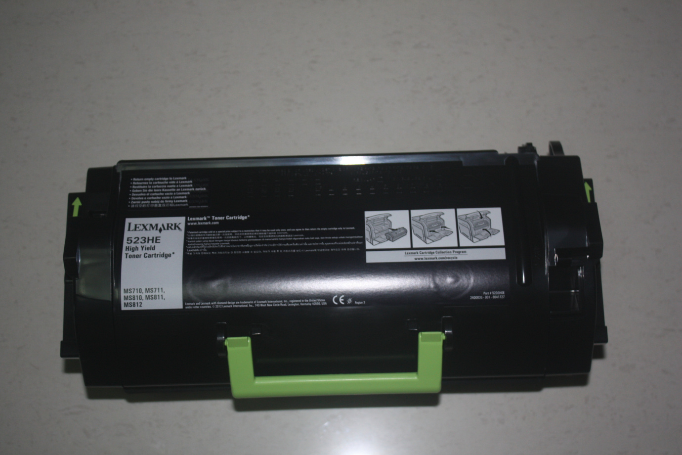 适用 利盟 MS710  MS711  MS810  MS811  MS812  52D3H0E  粉盒