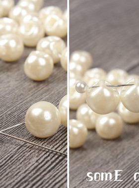 12.5mm珍珠纽扣 暗孔白色珠光珍珠纽扣 衬衫雪纺扣毛衣内衣扣子