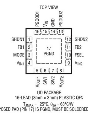 进口原装  LTC3527EUD LDDK LTC3527EUD-1 LCXP LTC3527 现货