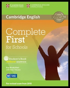 【预售】Complete First for Schools Student's Book Without