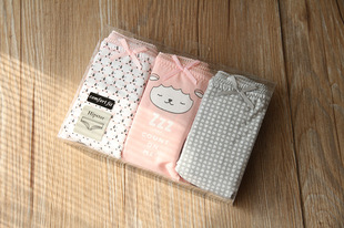 原单O家内裤套装 小兔兔小绵羊低腰纯棉内裤 可爱少女内裤 076