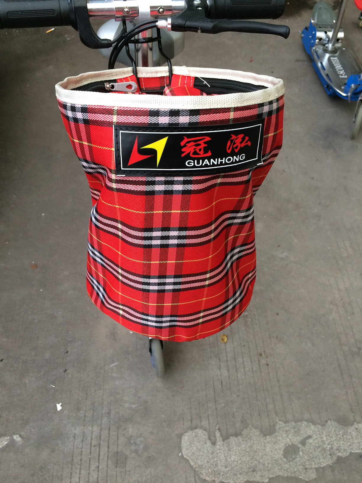 Panier pour vélo en toile - Ref 2260589 Image 1