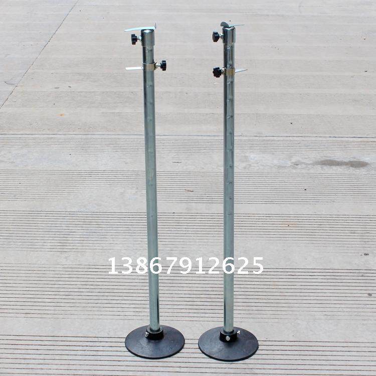 简易跳高架 跳高横杆架 可升降 铸铁底座 铁杆跳高架