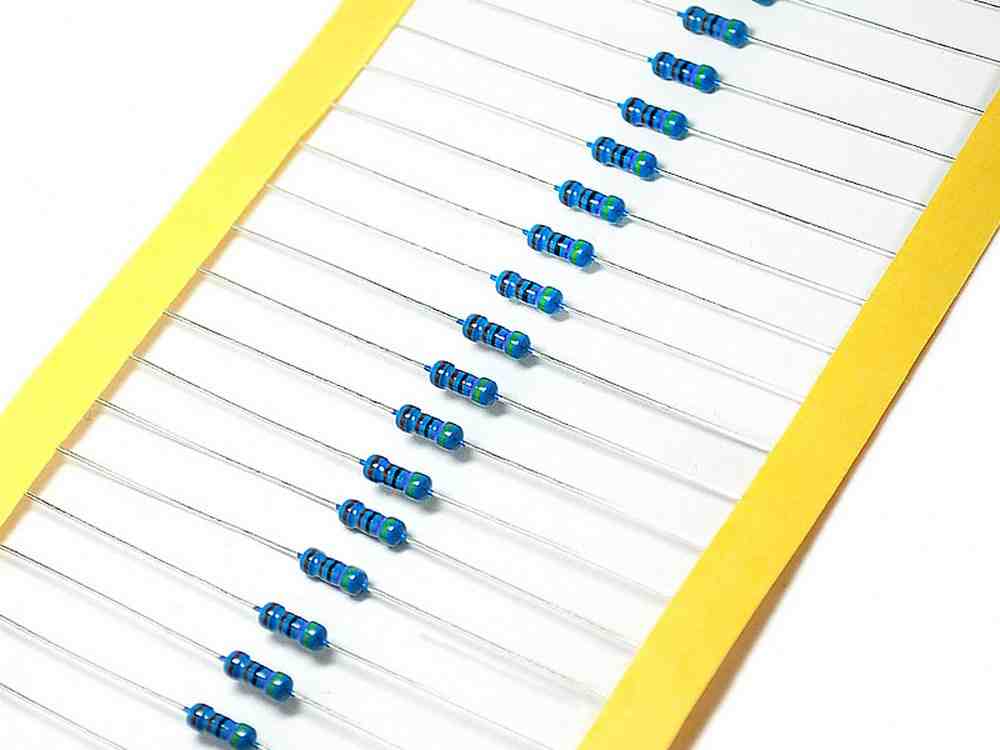 10KÅ· 1/4W½ðÊôĤµç×è 1% ÎåÉ«»·0.25W±à´ø×°100Ö»1.5Ôª