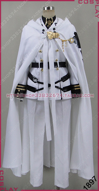 1897 cosplay服装 终结的炽天使 百夜米迦尔 新品