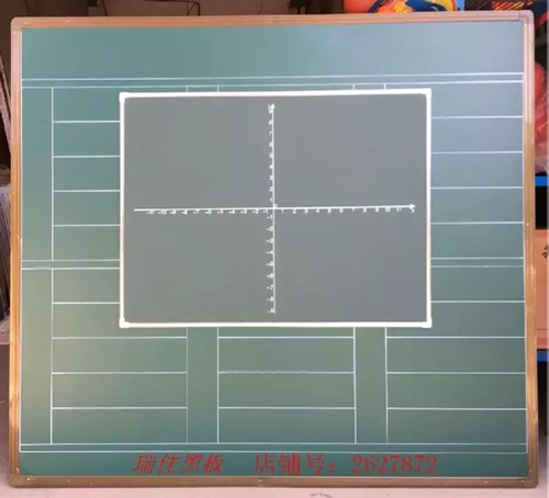 学校用特强吸力磁性小黑板    可吸在大黑板上面   规格0.6x0.8米