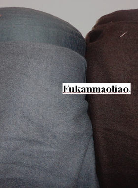 圈圈羊毛千岛呢秋冬服装布料