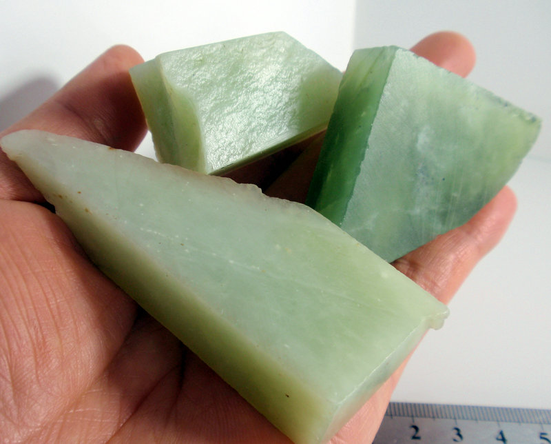 纯天然岫玉原石岫岩玉毛料DIY雕刻练手或标本收藏-6