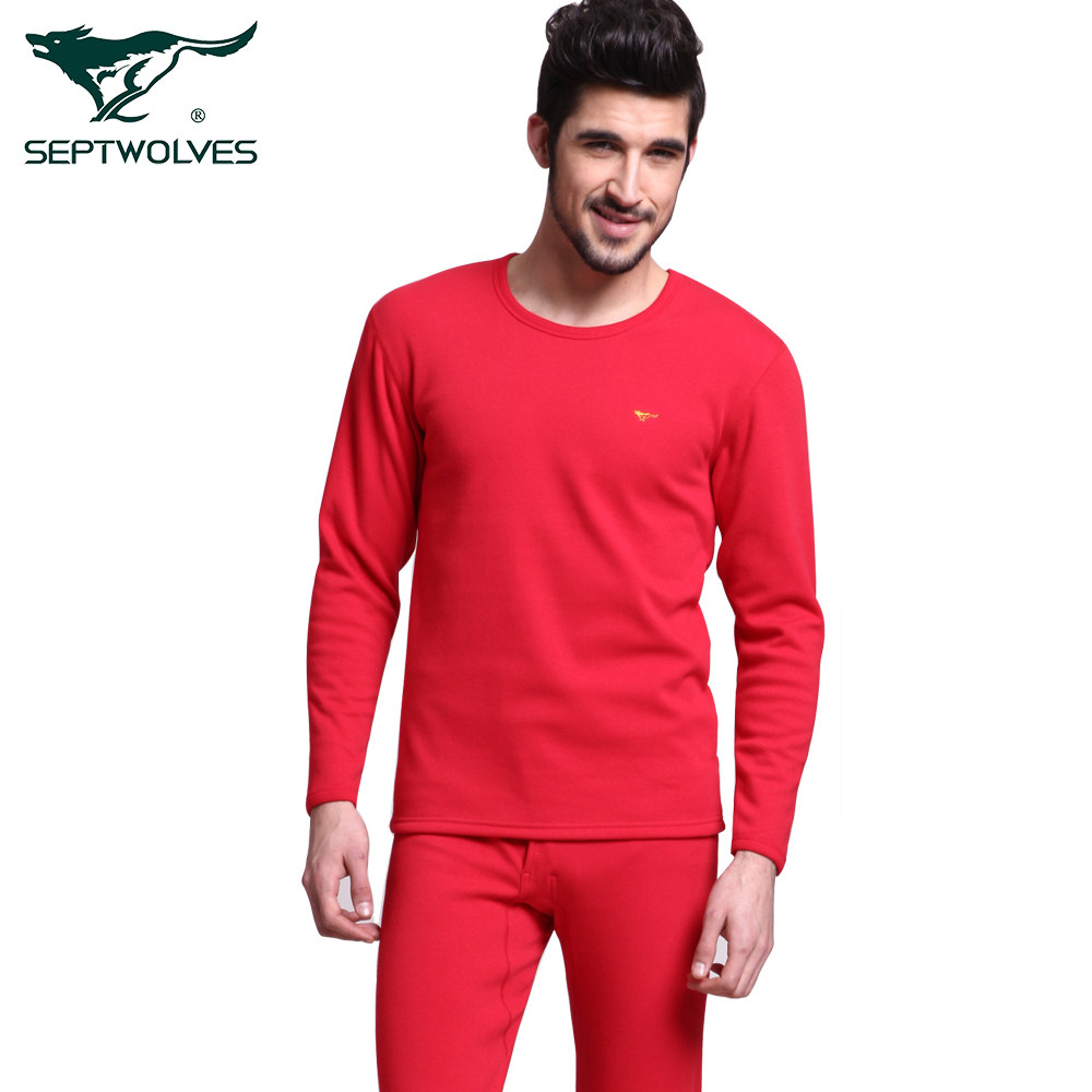 Sous-vêtement thermo jeunesse SEPTWOLVES K98122 en coton - Ref 768228 Image 1