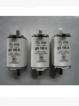 方管刀形触头熔断器NT00一体 RT16-00 RT20 RO30 4-160A 铜导电棒