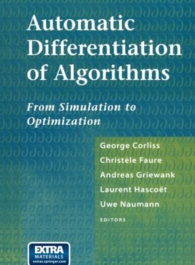 【预订】Automatic Differentiation of Algorit...