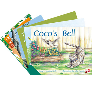 进口原版英文PM彩虹阅读系列PM READERS - GREEN, SET 13A FICTION READERS X 5绿色级别 Level 13A全5册6-8-12岁分级阅读启蒙英语