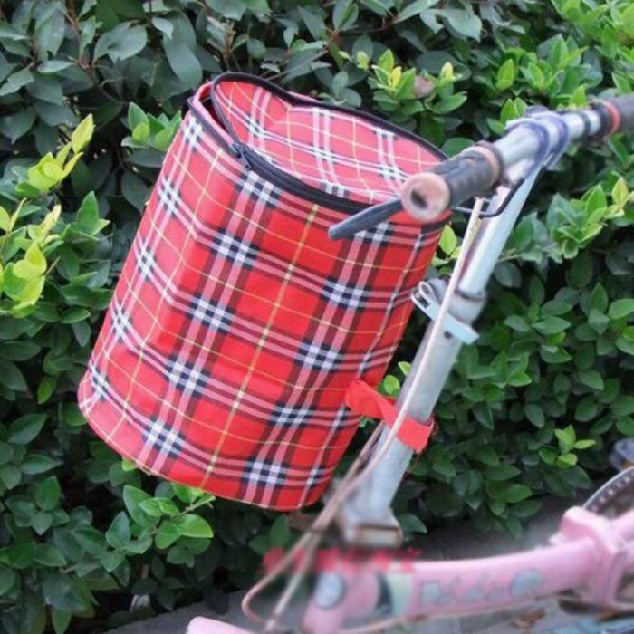 Panier pour vélo en toile - Ref 2260160 Image 1