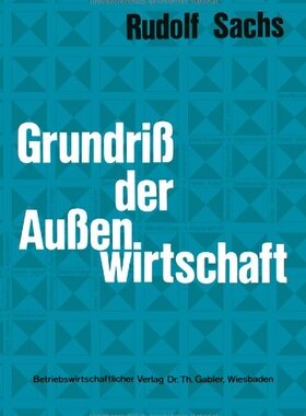 【预售】Grundriss Der Aussenwirtschaft