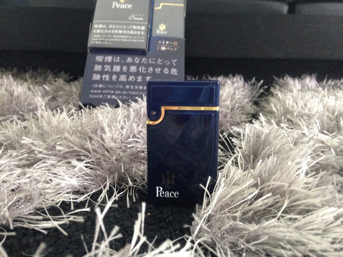 贵族日本和平peace老牌打火机