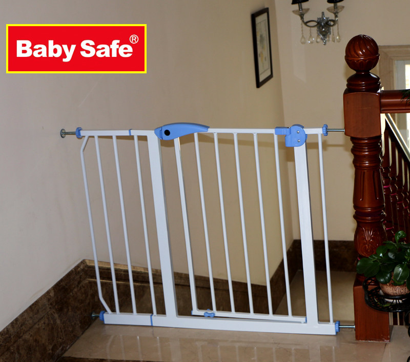 宝贝适babysafe儿童门栏加宽楼梯防护栏宠物隔离狗栏杆包邮