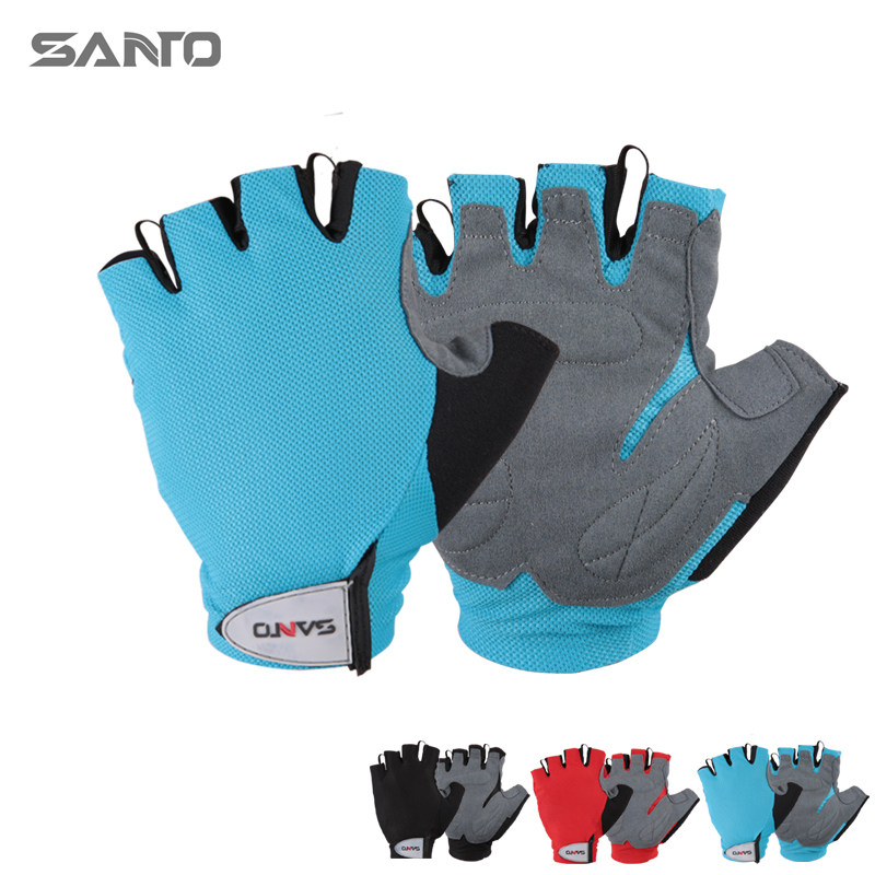 Gants pour vélo mixte SANTO - Ref 2243930 Image 1