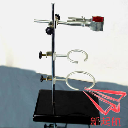 标准全套/铁架台/烧瓶夹铁圈/方座支架/实验室支架/耗材/教学仪器