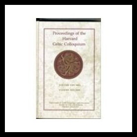 【预售】Proceedings of the Harvard Celtic Colloquium, 24/