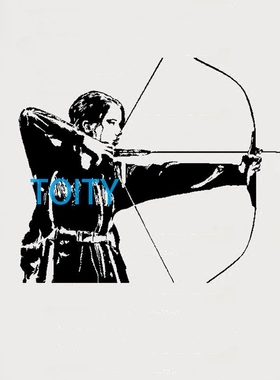 饥饿游戏女主Katniss Everdeen凯特尼斯伊夫狄恩贴画Hunger Games