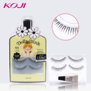 吉 KOJI lông mi giả Nhật Bản Yiruo cánh DOLLYWINK11 trên lông mi giả dày tự nhiên mắt to sản phẩm mới - Lông mi giả