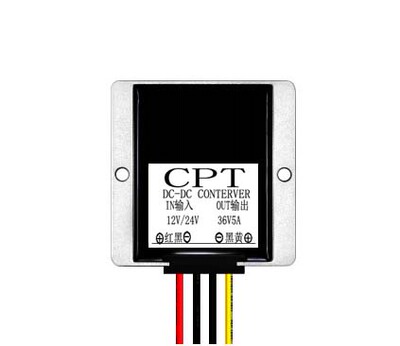12V24V升压36V1A1.5A3A4A5A电源转换器DC-DC 12V24V转36V升压电源