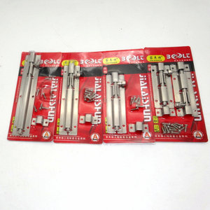 带螺丝 不锈钢插销 明装门拴 老式防盗木门销子 门背锁门窗扣