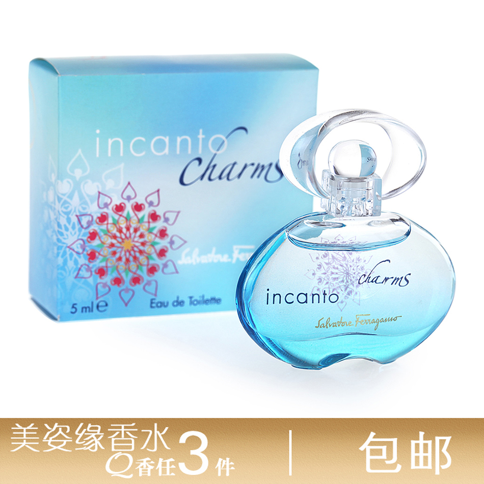 ÕýÆ·Ferragamo IncantoCharms·ÆÀ¸ñĽÃÎÖÐÇéÈË/ÌðÐÄħÁ¦Å®Ïã5ML