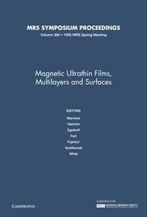 【预订】Magnetic Ultrathin Films, Multilayer...