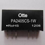 Otte宽电压9-36V输入 输出正负5V DCDC隔离电源模块 PA2405CS-1W