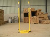 羽毛球柱网柱网架 羽毛球柱厂家 连体羽毛球柱 一拖二羽毛球柱