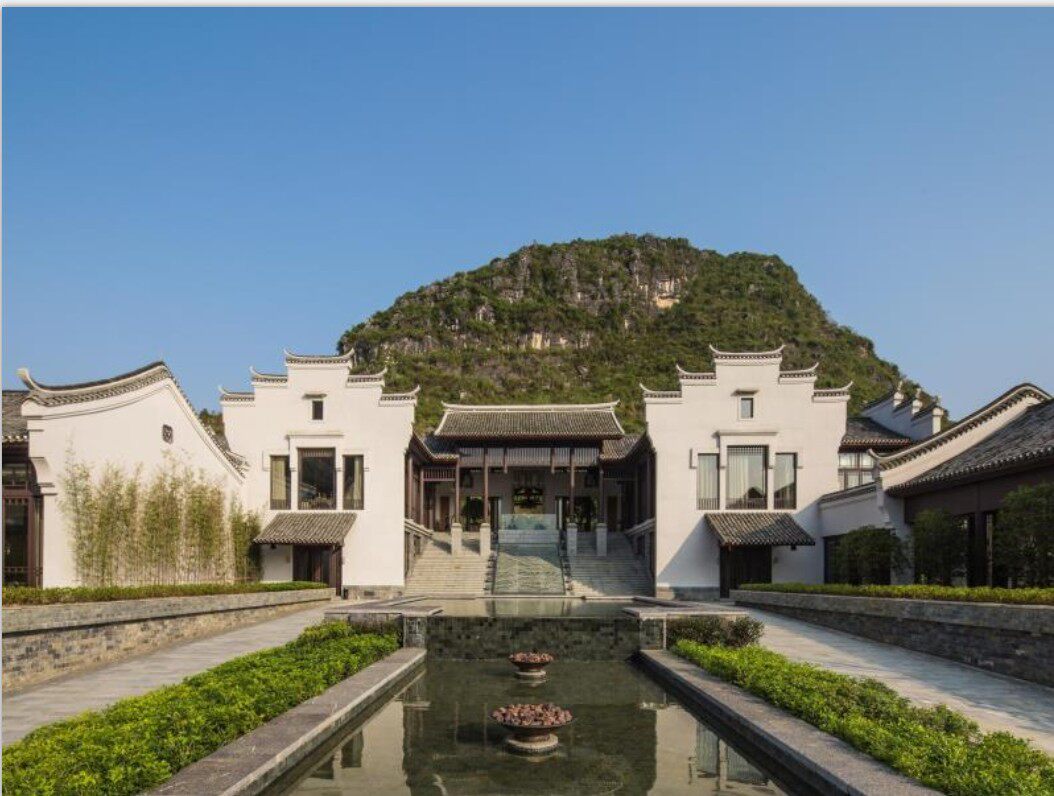 [客栈及度假村]民宿精品-桂林阳朔tree悦榕庄实景及概念方案中式