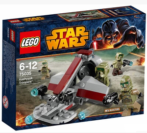 儿童益智LEGO乐高 75035星球大战 卡西克兵团 兵包2014款