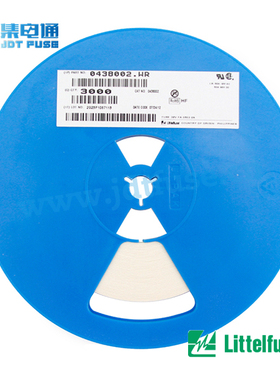 0438002.WR 力特Littelfuse一次性高温保险丝438系列原装2A/63V