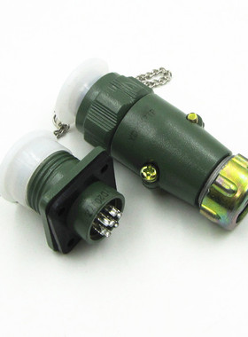 HAOGNCN YD28 10芯 防水航空插头插座 圆形连接器YD28K10TP