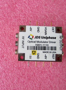 JDSU H301 H301-1110 75KHz-10GHz 26dB RF 射频微波中功率放大器