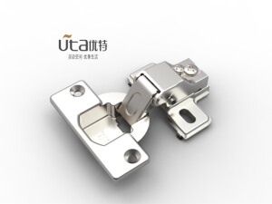 uta优特五金铰链家具浴室橱柜配件 特殊短柄二段力铰链