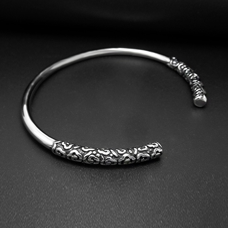 [Bracelet]情侣钛钢紧箍咒手环大话西游金箍棒开口手镯男女时尚