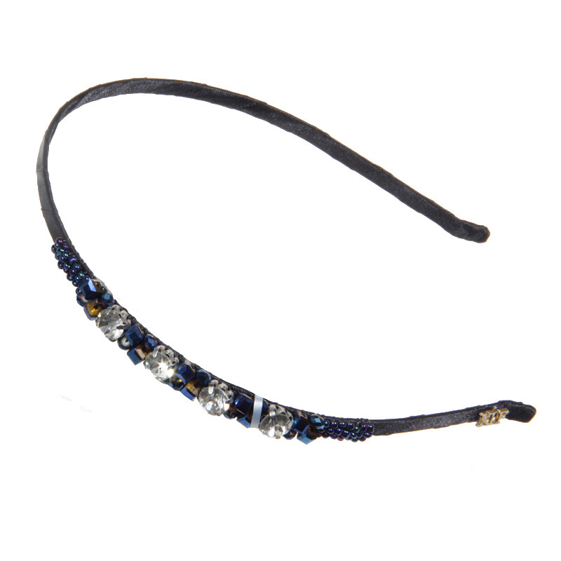 甜美风水钻手工串珠头饰品