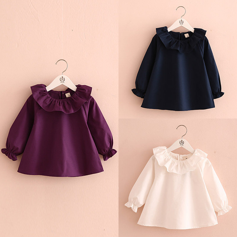 Chemise fille à manche longue - Ref 2088510 Image 1