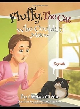 【预售】Fluffy, the Cat Who Couldn't Meow