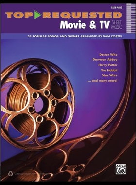 【预售】Top-Requested Movie & TV Sheet Music: Easy Piano