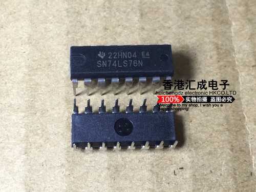 SN74LS76N SN74LS76 74LS76 DIP16 散新