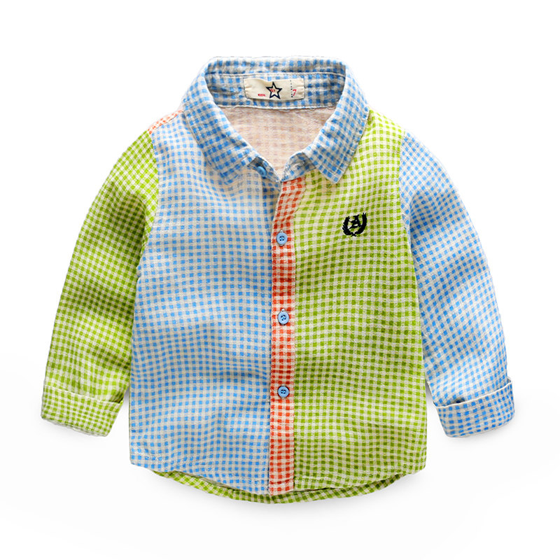 Chemise garcon à manche longue - Ref 2081982 Image 1