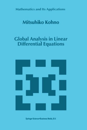 【预订】Global Analysis in Linear Differenti...