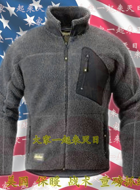 美国 户外SNICKERS重型加厚战术 男 抓绒衣 保暖 大码 冲锋衣内胆
