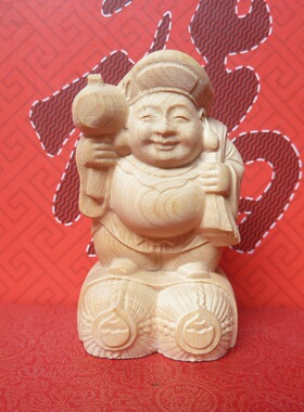 微型工艺品手把件小叶黄杨木雕