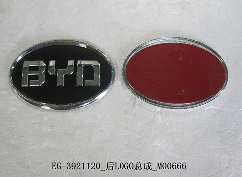 适用于比亚迪F6/L3通用原装正厂后logo 后车标总成