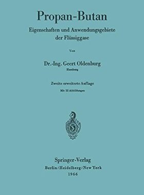 【预订】Propan-Butan: Eigenschaften Und Anwe...